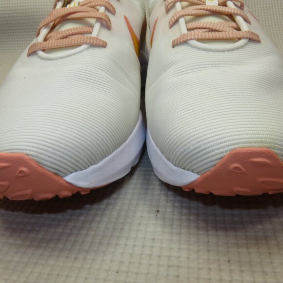 Nike Downshifter 12 DD9294-101 White Running Shoes Sneakers Womens Size 9 - Picture 4 of 13